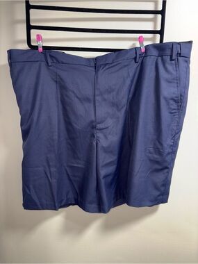 NWOT John Blair Men's Classic Navy Dress Shorts